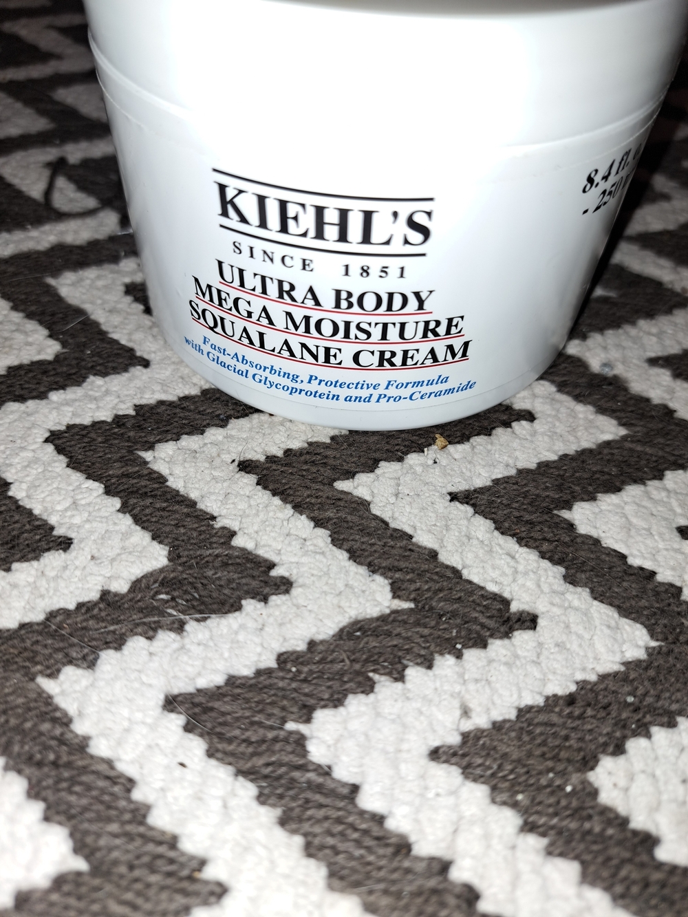 Kiehl's Ultra Body Mega Moisture Squalane Cream - White